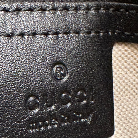 NWT Gucci Microguccissima Patent Leather Nice Tote - Black - Picture 8 of 13